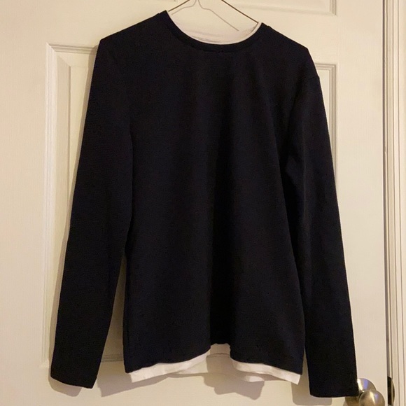 Men’s Zara ‘Doubled-Layered’ Ribbed Top - Picture 1 of 9